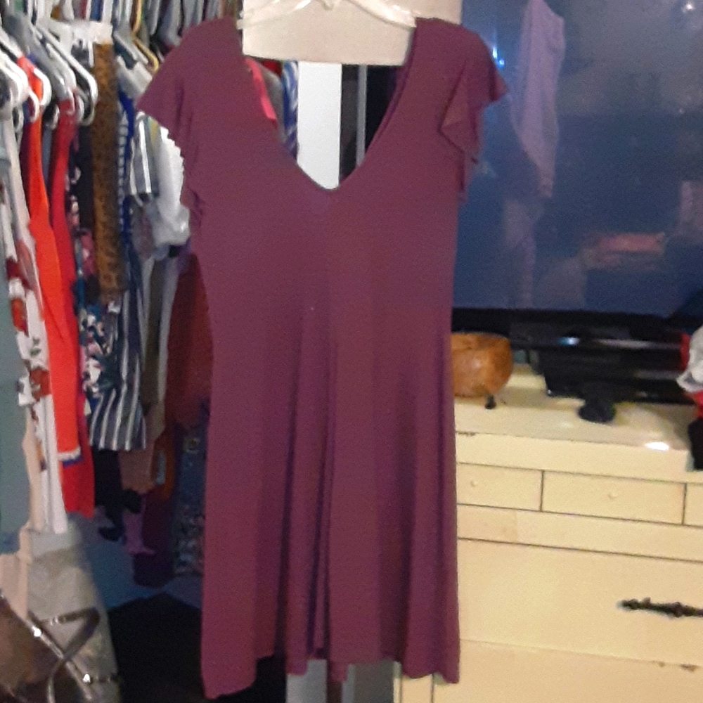 Maroon Sun Dress